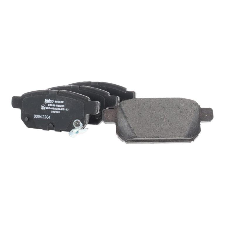 Jeu de 4 plaquettes de frein VALEO ref. 302582